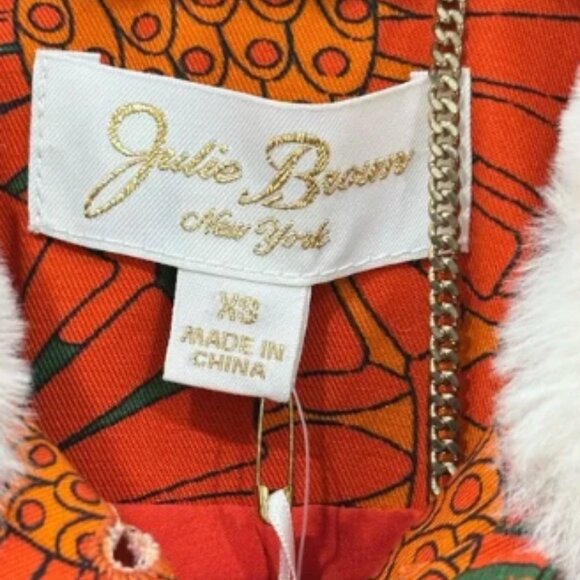 Julie Brown Walla Coat – Strange Love Floral •XS•NWT•Retail $236 - Picture 3 of 6